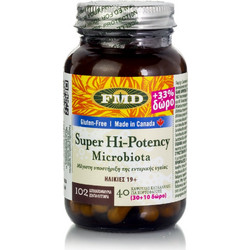 Medmelon Flora Udo's Choice Super Hi-Potency Microbiota Προβιοτικά 40 Κάψουλες