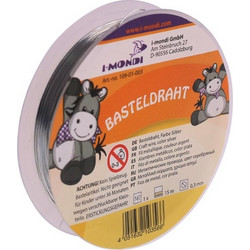 ΣΥΡΜΑ ΜΕΤΑΛΛΙΚΟ I-MONDI ΑΣΗΜΙ 0.3mmX15m 10901003