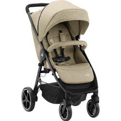 Britax Romer B-Agile M Linen Καρότσι Μωρού Μπαστούνι Beige