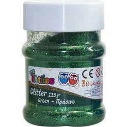 THE LITTLIES GLITTER ΣΚΟΝΗ 113gr ΠΡΑΣΙΝΟ 000646713