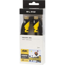 Blow Καλώδιο HDMI 1.4 HDMI Male to HDMI Male 3m Black