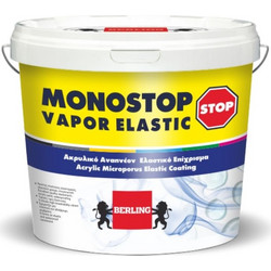 Berling Monostop Μονωτικό Ακρυλικό Χρώμα Εξωτερικού Χώρου Λευκό 3lt