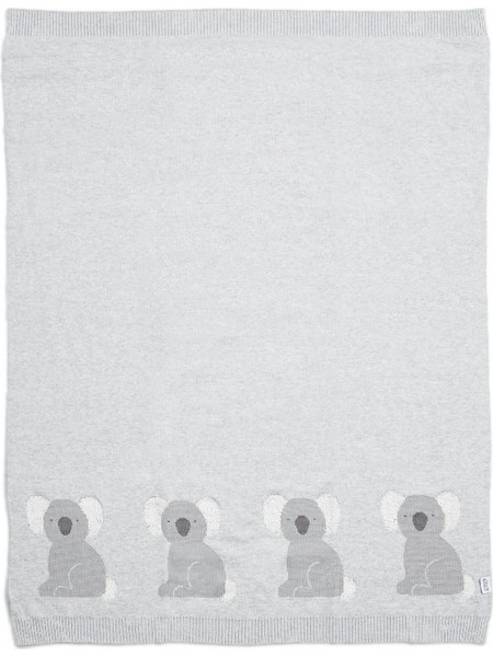 Mamas & Papas Koala Κουβέρτα Πλεκτή 70x90 Γκρι