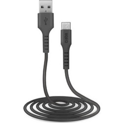 Καλώδιο δεδομένων Sbs Usb to microUSB 2m - Black