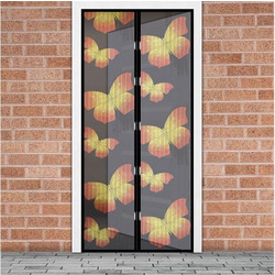 DELIGHT magnetic Insect net for door Butterfly 100x210cm (11398C)
