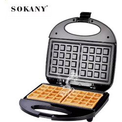 Sokany SK-113 Βαφλιέρα Ορθογώνια 4 Θέσεων 750W