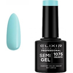 Elixir Semigel 1075 Ημιμόνιμο Βερνίκι Νυχιών 8ml
