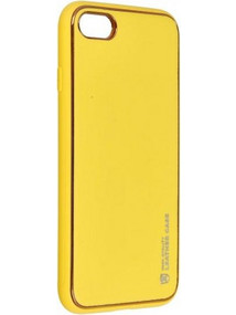 Θήκη κινητού Forcell Leather for Iphone 7 / 8 / SE 2020 yellow