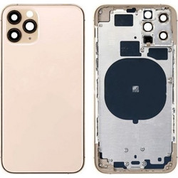 Πίσω Όψη και Μεσαίο Πλαίσιο iPhone 11 Pro Gold (OEM)