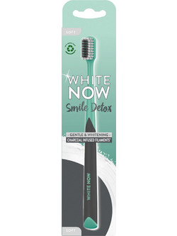 Aim White Now Smile Detox Οδοντόβουρτσα Μαύρη Πράσινη
