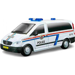 Bburago Περιπολικό Μεταλλικό Emergency Force Mercedes 2 Χρώματα 18/32009