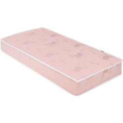 KikkaBoo CocoCraft Bear Pink Στρώμα Foam & Κοκοφοίνικα Κούνιας 60x120x15cm
