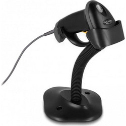 Barcode Scanner Χειρός DeLock (90584) - 1D - 200 Scans/sec - USB - Με Καλώδιο Σύνδεσης & Βάση - Μαύρο 90584