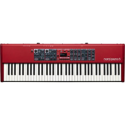 Nord Piano 5 73 Ηλεκτρικό Πιάνο Stage με 88 Βαρυκεντρισμένα Πλήκτρα Red