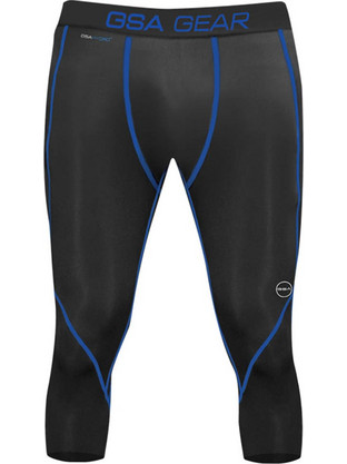 GSA GEAR Compression Ανδρικό Κολάν Μακρύ Μαύρο 181608