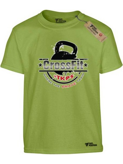Takeposition Παιδικό T-Shirt Κοντομάνικο Lime 806-5589