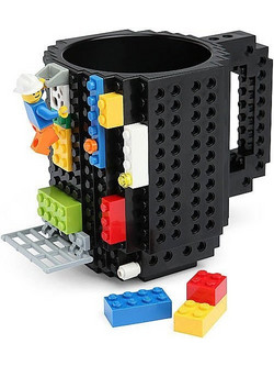 BLOCKS MUG κούπα PERFECT HIT - ΠΛΑΣΤΙΚΟ - ΜΑΥΡΟ