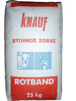 ROTBAND ΕΤΟΙΜΟΣ ΣΟΒΑΣ KNAUF 25KG 3235