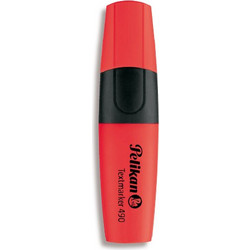 Pelikan Μαρκαδόρος Υπογράμμισης Textmarker 490 Κόκκινο (940429)