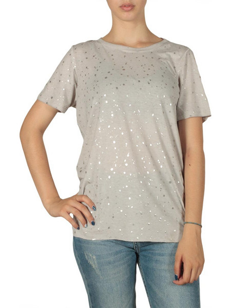 Minimum Thyra γυναικείο t-shirt ανοιχτό γκρι 141040108