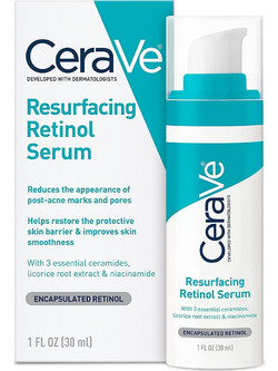 CeraVe Resurfacing Retinol Serum Προσώπου για Ακμή Ανάπλαση & Λάμψη με Ρετινόλη 30ml