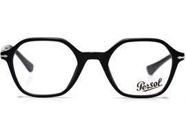 Persol PO3254V 95 Ανδρικός Σκελετός Γυαλιών Οράσεως Κοκάλινος Μαύρος