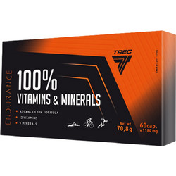 Trec Nutrition 100% Vitamins & Minerals 60 Κάψουλες