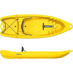 Seaflo Adult+kid SF-2002 Πλαστικό Kayak 1 Ατόμου Κίτρινο