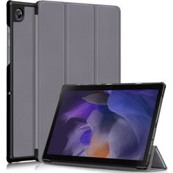 Θήκη Βιβλίο Tri-Fold με Βάση Στήριξης για Samsung Galaxy Tab A8 10.5 (2021) - Γκρι