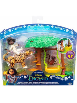 Jakks Pacific Disney Encanto Antonio's Animal Swing Playset with Jaguar 219594