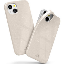 Mercury Goospery Pearl Jelly Back Cover Gold (iPhone 13 mini)