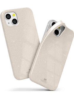 Mercury Goospery Pearl Jelly Back Cover Gold (iPhone 13 mini)