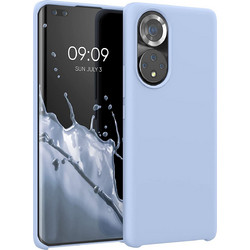 KWmobile Θήκη Σιλικόνης Honor 50 Pro - Soft Flexible Rubber Cover - Light Blue Matte (55482.58)