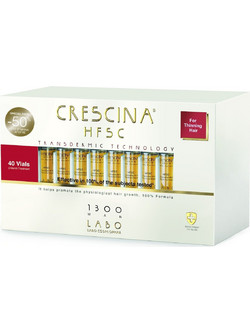 Crescina Transdermic HFSC Man 1300 Αμπούλες κατά της Τριχόπτωσης 40x3.5ml