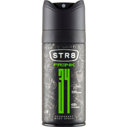 STR8 Fr34K Ανδρικό Αποσμητικό Spray 24h Χωρίς Αλουμίνιο 150ml