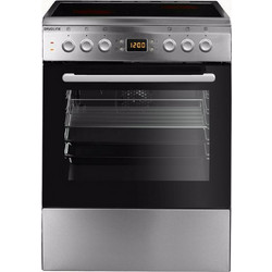Davoline DAC 800 IX Κουζίνα Ηλεκτρική 72lt με Κεραμικές Εστίες 60cm Inox