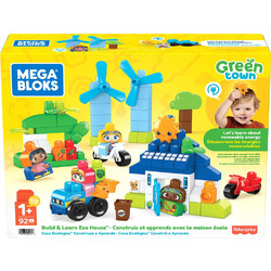 MEGA BLOKS BUILD & LEARN ΟΙΚΟΛΟΓΙΚΟ ΣΠΙΤΙ 92 τεμ. (HCG36)