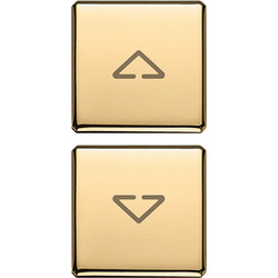 Δύο Πλήκτρα Flat Σύμβολο Βέλη Oro Eikon