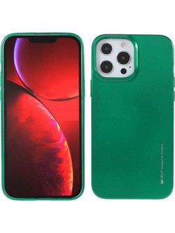 Mercury I-Jelly Back Cover Green (iPhone 13 Pro)