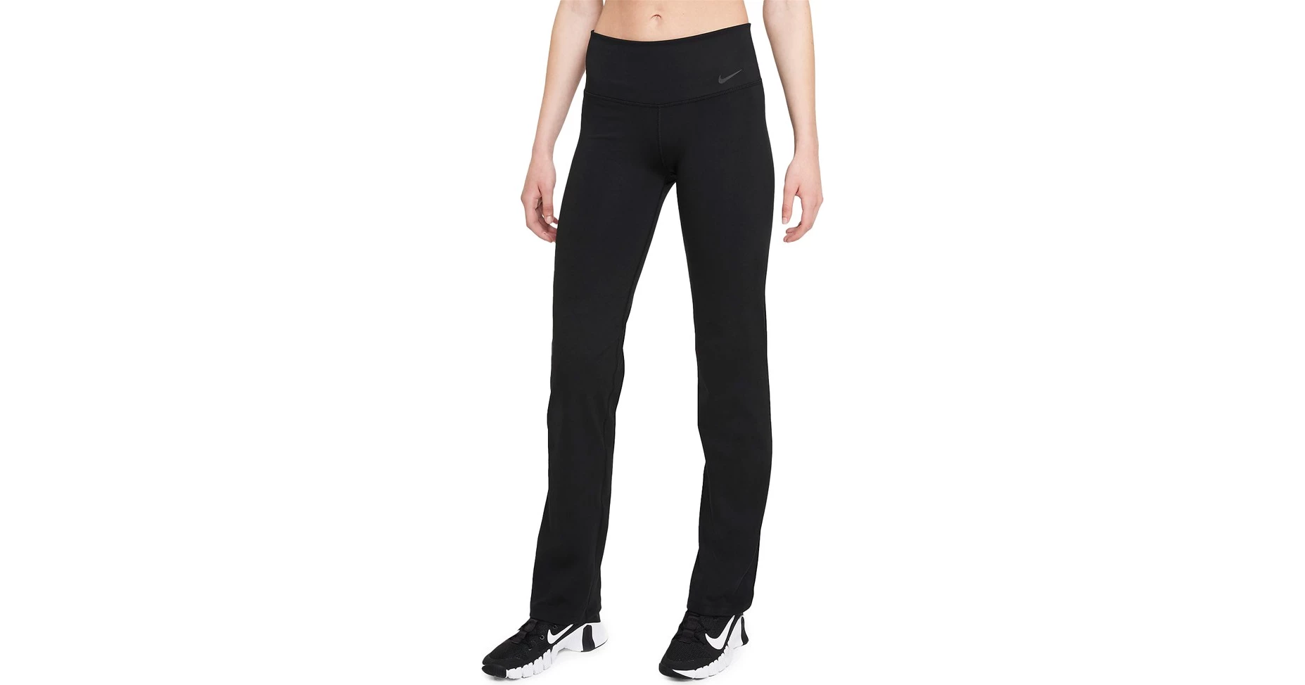 Nike Power Γυναικείο Παντελόνι Φόρμας Μαύρο DM1191-010