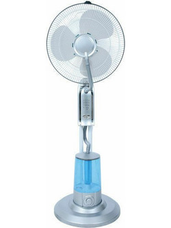 Privilege LB-FS-A Ανεμιστήρας Δαπέδου Υδρονέφωσης 40cm 75W με Tηλεχειριστήριο
