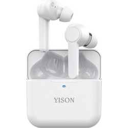 Yison T5 Ακουστικά Bluetooth In Ear White