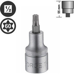 Force 34605560 Καρυδάκι Torx 1/2" - T60