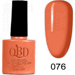 QBD Color Gel 076 Ημιμόνιμο Βερνίκι Νυχιών 10ml
