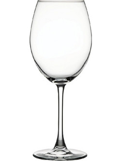 Espiel Σετ Ποτήρια Κρασιού Γυάλινα Κολωνάτα Enoteca 615ml 6τμχ SP44738K6