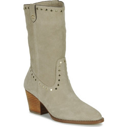 Μπότες με τακούνι Coach PHEOBE SUEDE BOOTIE