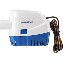 750GPH-24V Blue Automatic Bilge Pump Submersible Water Electric Pump For Yacht Marine Boat (OEM)