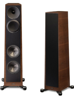 Paradigm Founder 80F Ζεύγος Ηχείων Hi-Fi Δαπέδου 180W 2.5 Δρόμων Walnut