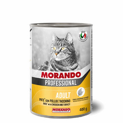 Morando Professional Adult Pate with Chicken & Turkey 400gr