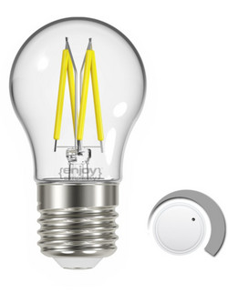 Λάμπα Led Filament Clear Dimmable E27 P45 4W 2700K 470lm Enjoy EL822916